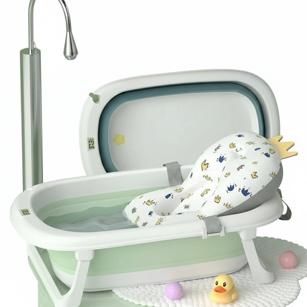 Support de Bain Nouveau-né – Filet de Sécurité Bébé
